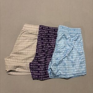 Lot of 3 Squidhaus Medium Gym Athletic Workout Lightweight Breathable‎ Casual